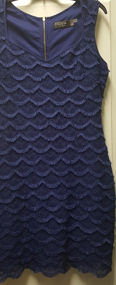 Royal blue dress